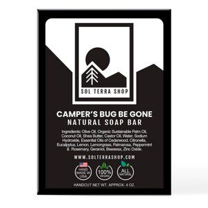 Sol Terra Shop Natural Camper Bug Be Gone Soap Bar